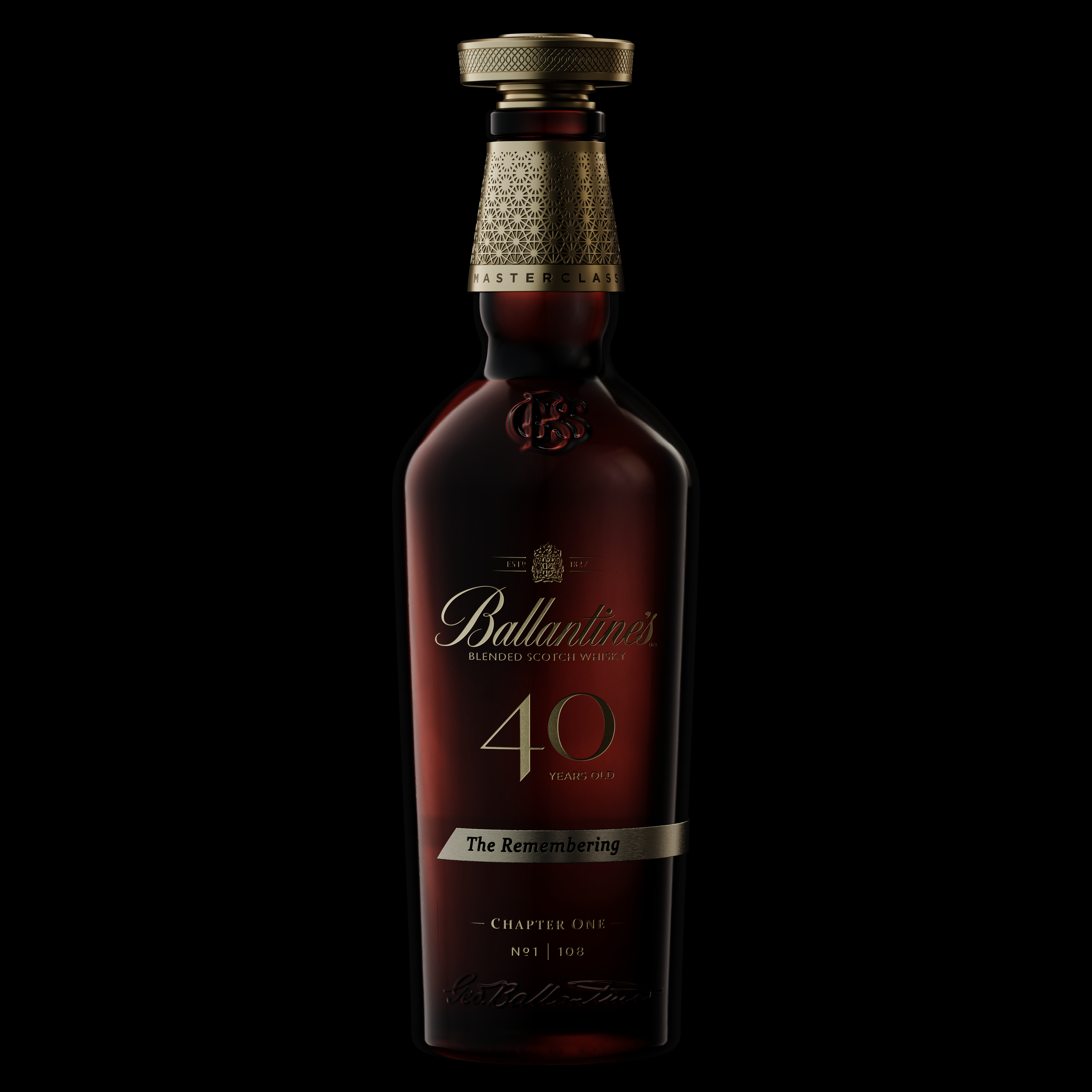 Ballantine’s 40 Year Old Masterclass Collection: The Remembering: #8